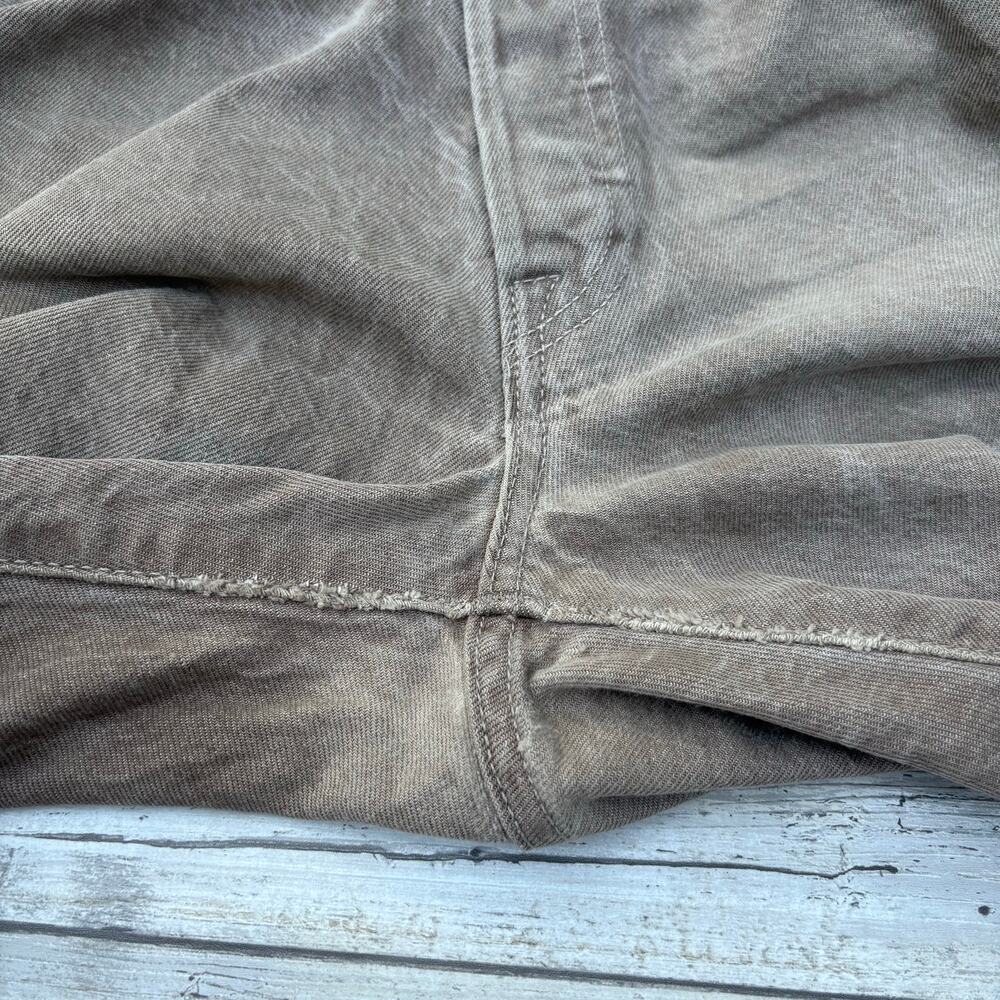 Levi’s Fresh Premium 501 Jeans 32x32 (30x27”) Brown Distressed Workwear Lemon - Picture 15 of 16
